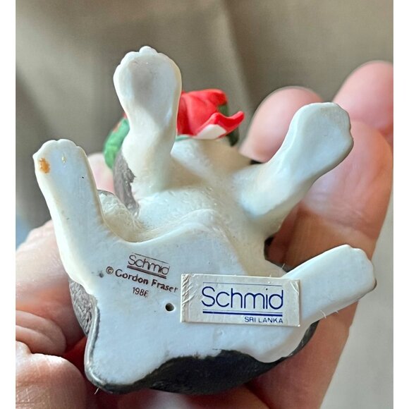 Boston Terrier Christmas Ornament By Schmid 1986 - Picture 3 of 5